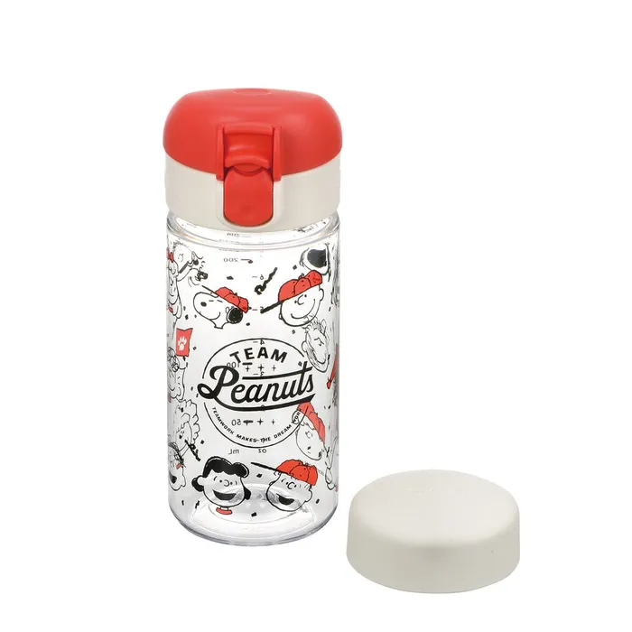 Anal Richell Richell 2 Way Snoopy Peanut Collection Tritan Clear Water Bottle Mug
