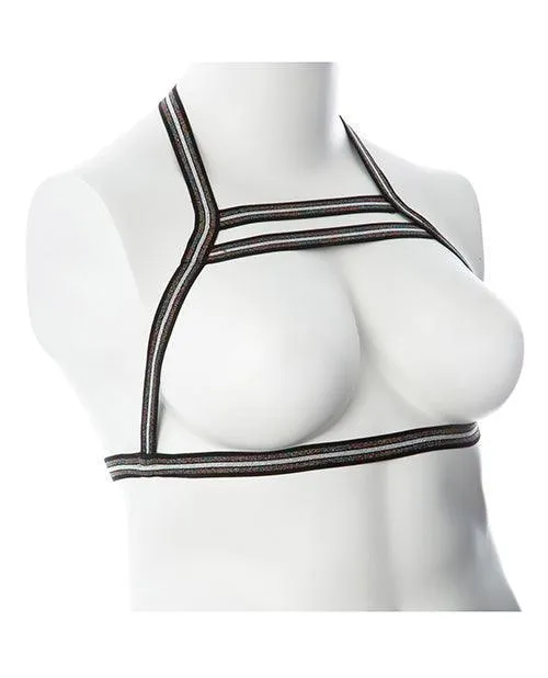 Anal Thank Me Now INC Gender Fluid Silver Lining Harness