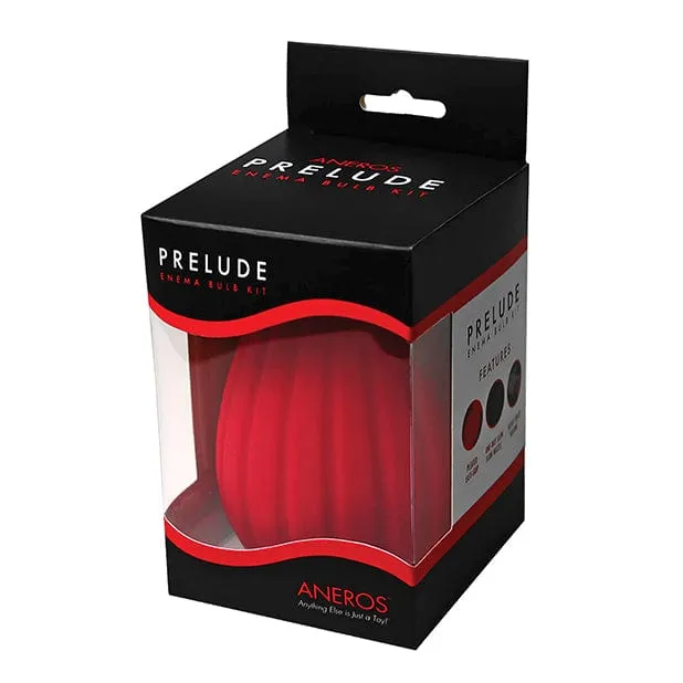 Aneros Anal Aneros Prelude Enema Bulb Kit Red