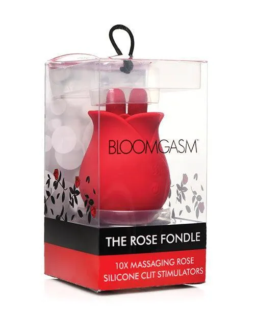 Bloomgasm The Rose Fondle 10X Massaging Clit Stimulator Xr LLC Vibrators
