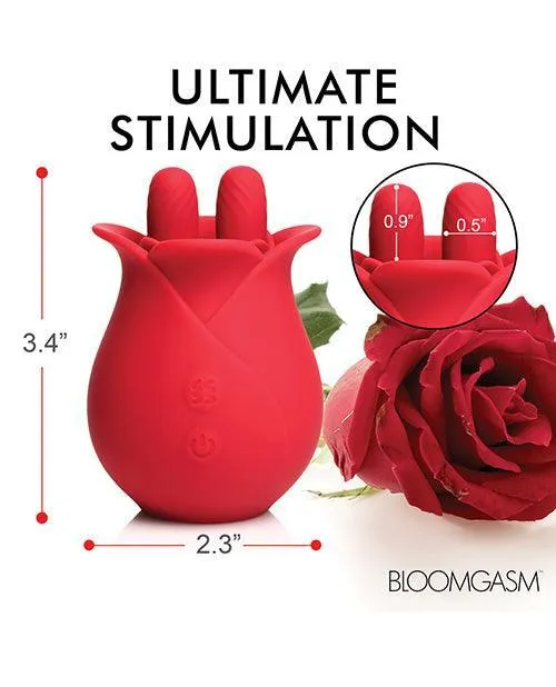 Bloomgasm The Rose Fondle 10X Massaging Clit Stimulator Xr LLC Vibrators