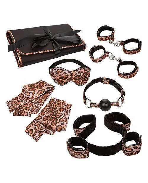 California Exotic Novelties Anal Unleashed Surrender Set Animal Print