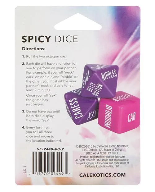 California Exotic Novelties Vibrators Spicy Dice