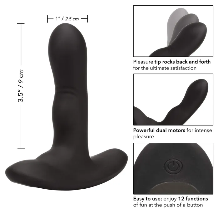 California Exotics Anal California Exotics Eclipse Rocking Probe Prostate Massager Black