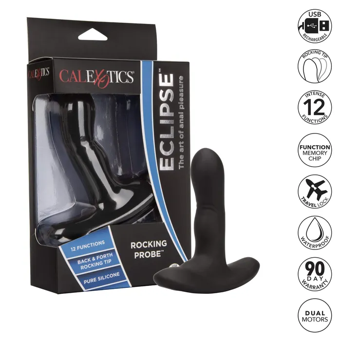 California Exotics Anal California Exotics Eclipse Rocking Probe Prostate Massager Black