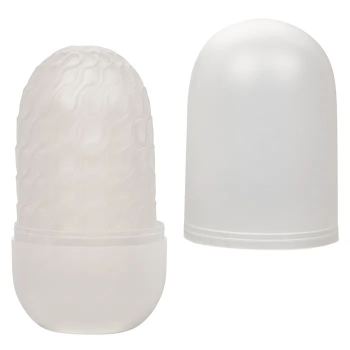 California Exotics Boundless Reversible Nubby Soft Stroker White California Exotics Male Sex Toys
