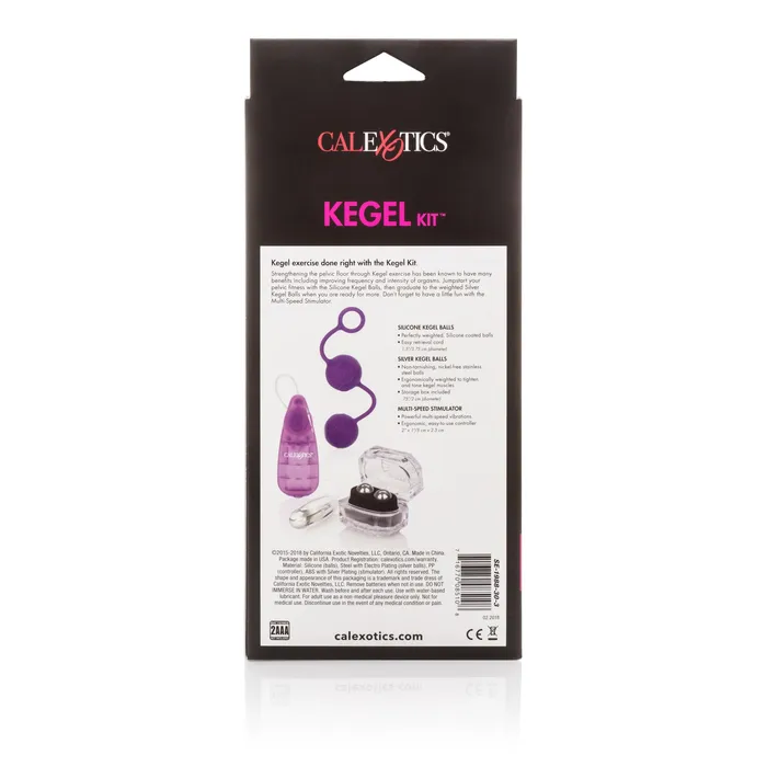 California Exotics Hers Kegel Exercisers Starter Kit Purple California Exotics Vibrators