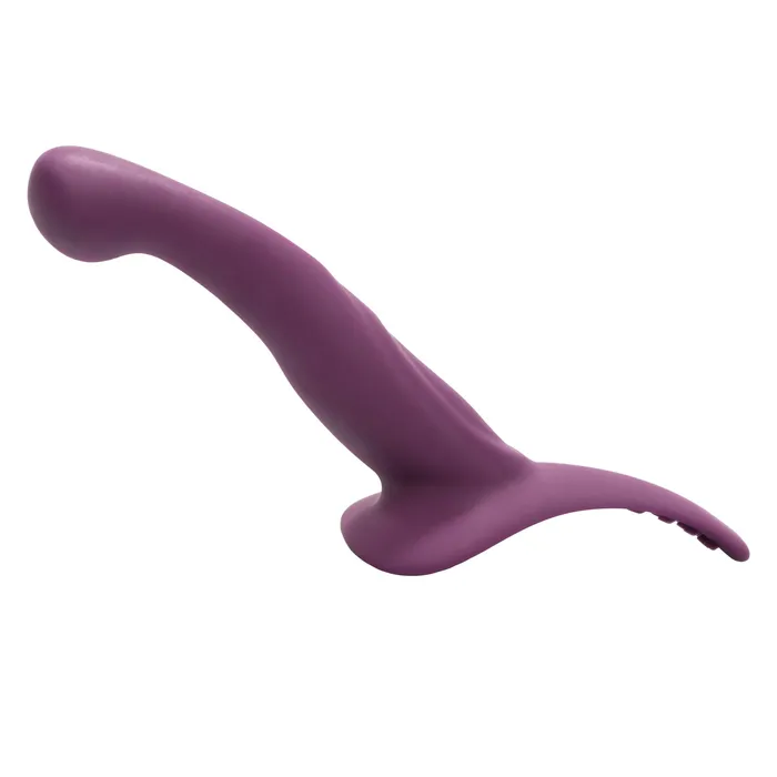 California Exotics Vibrators California Exotics Her Royal Harness Vibrating ME2 Probe Clamshell Vibrator Purple