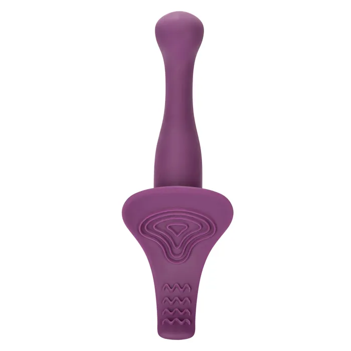 California Exotics Vibrators California Exotics Her Royal Harness Vibrating ME2 Probe Clamshell Vibrator Purple