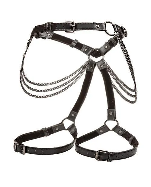 Euphoria Collection Multi Chain Thigh Harness California Exotic Novelties Vibrators