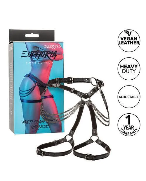 Euphoria Collection Multi Chain Thigh Harness California Exotic Novelties Vibrators