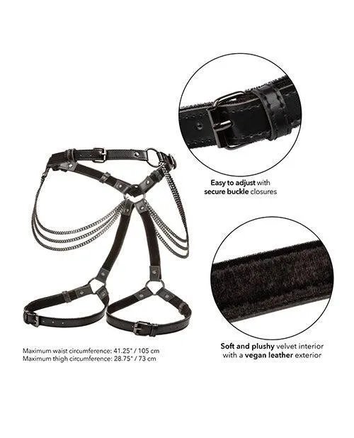 Euphoria Collection Multi Chain Thigh Harness California Exotic Novelties Vibrators