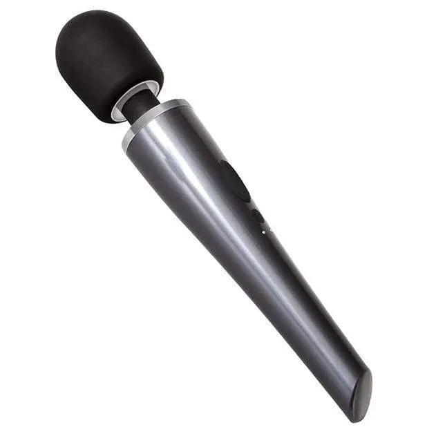 Evolved Mighty Metallic Wand Massager Silver Evolved Vibrators