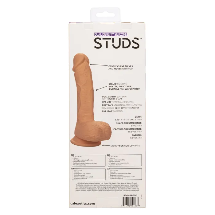 Female Sex Toys California Exotics California Exotics Dual Density Silicone Studs Realistic Dildo