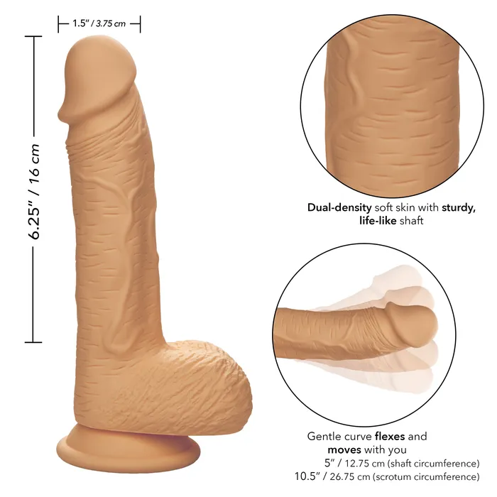 Female Sex Toys California Exotics California Exotics Dual Density Silicone Studs Realistic Dildo