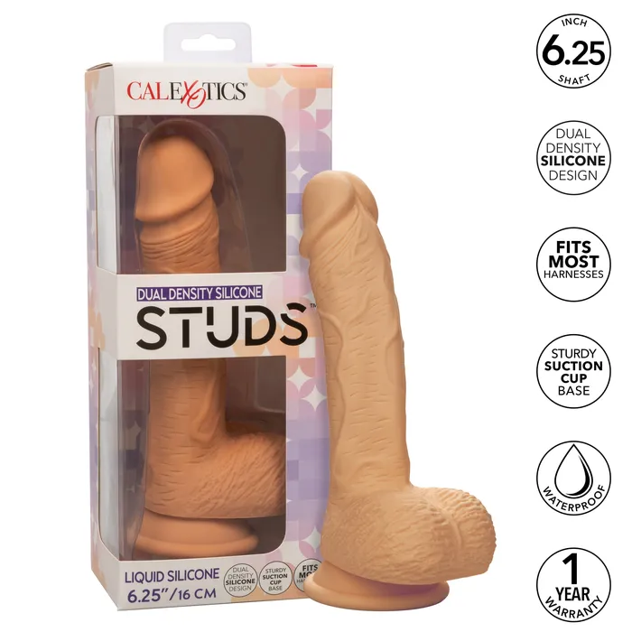 Female Sex Toys California Exotics California Exotics Dual Density Silicone Studs Realistic Dildo
