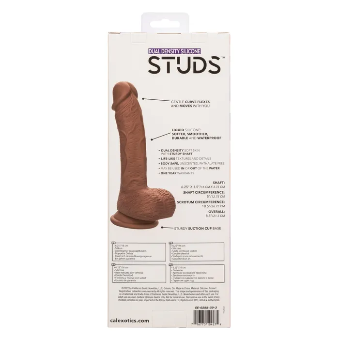 Female Sex Toys California Exotics California Exotics Dual Density Silicone Studs Realistic Dildo