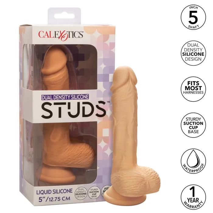 Female Sex Toys California Exotics California Exotics Dual Density Silicone Studs Realistic Dildo