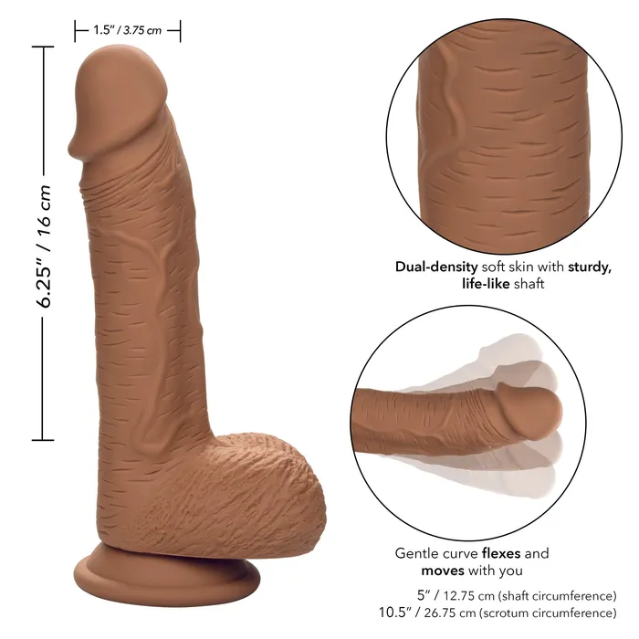 Female Sex Toys California Exotics California Exotics Dual Density Silicone Studs Realistic Dildo