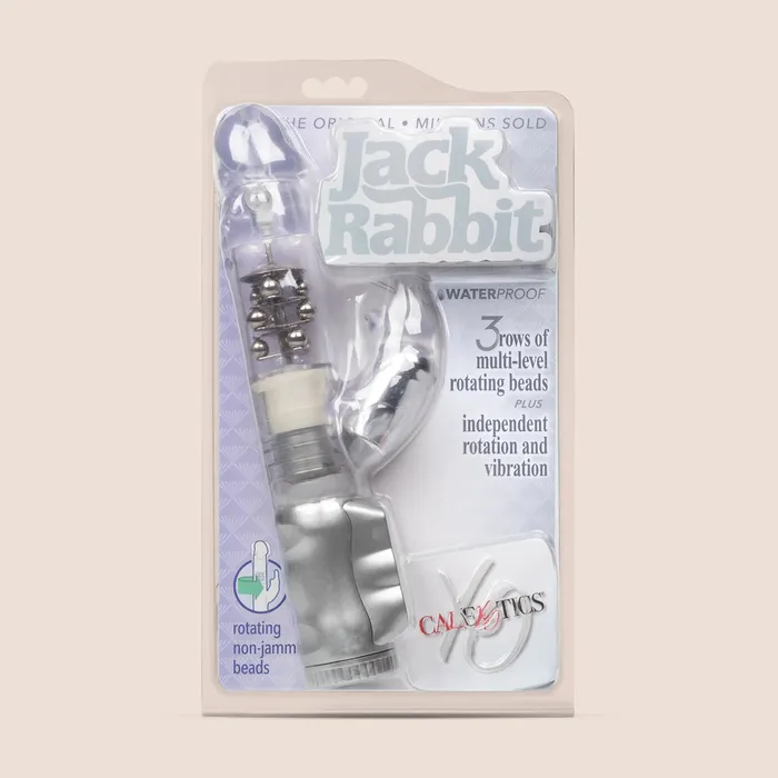 Female Sex Toys Jack Rabbit Waterproof 3 Rows 3 rows of rotating beads vibration California Exotic Novelties LLC
