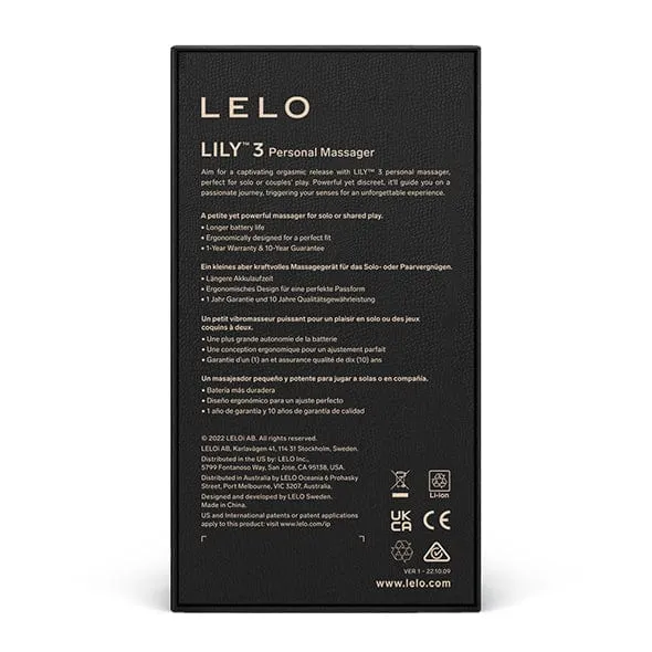 Female Sex Toys LELO LELO Lily 3 Vibrating Clit Massager