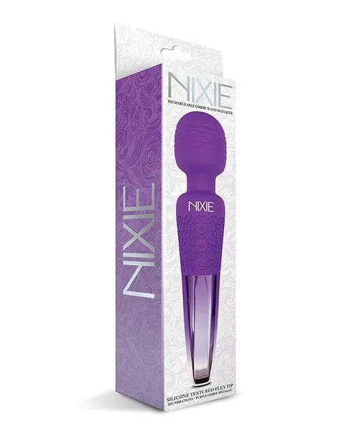 Female Sex Toys Nixie Rechargeable Wand Massager Global Novelties LLC