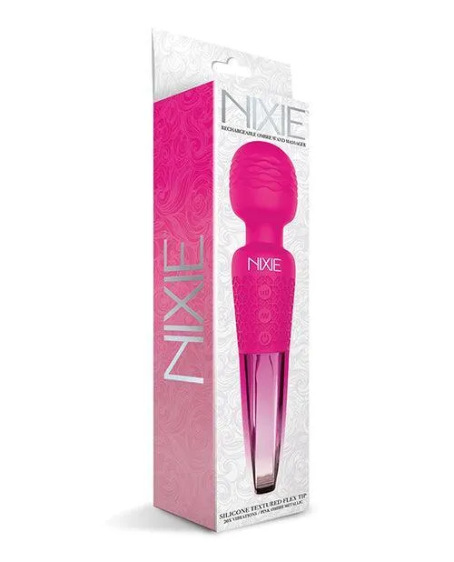 Female Sex Toys Nixie Rechargeable Wand Massager Global Novelties LLC