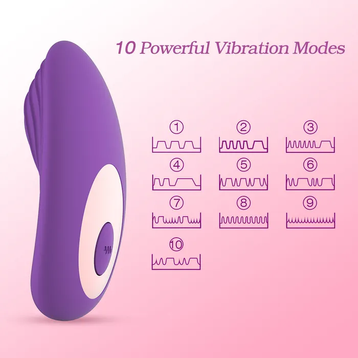 Female Sex Toys Yosposs Wireless 10Mode Silicone Wearable Vibrator Clit Anus Nipple Stimulator