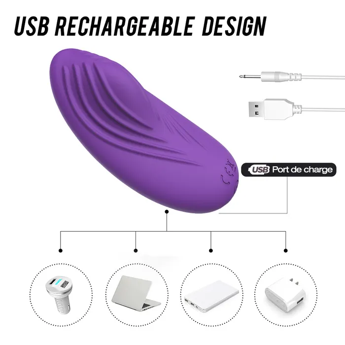 Female Sex Toys Yosposs Wireless 10Mode Silicone Wearable Vibrator Clit Anus Nipple Stimulator