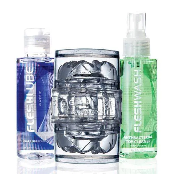 Fleshlight Quickshot Vantage Combo Value Pack Clear Fleshlight Anal