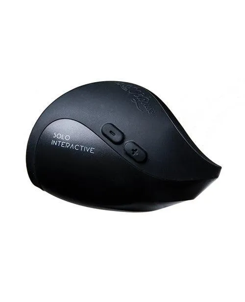 Hot Octopuss Vibrators Hot Octopuss Pulse Solo Interactive Black