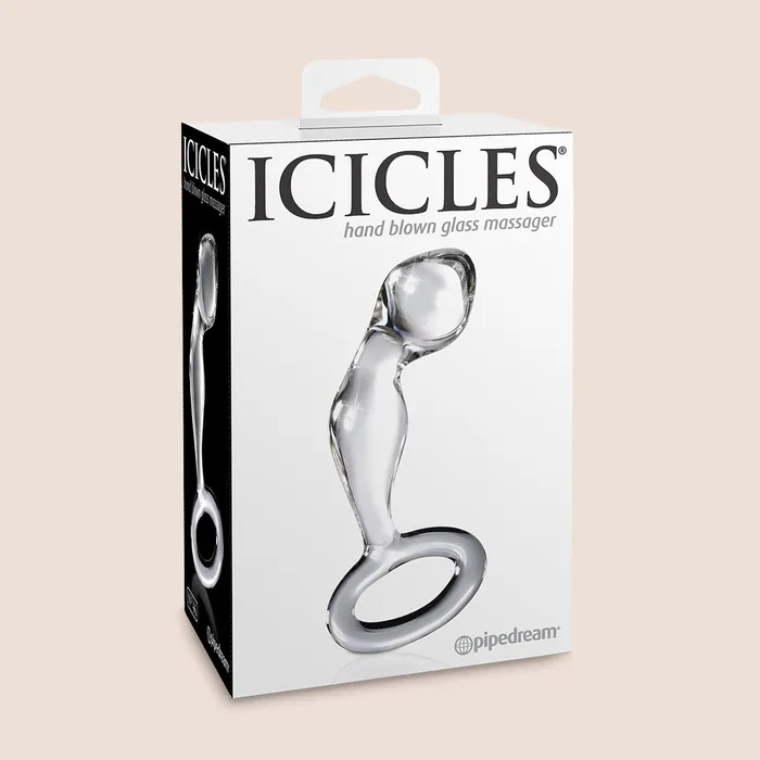 Icicles No 46 glass prostate massager Pipedream Products Male Sex Toys
