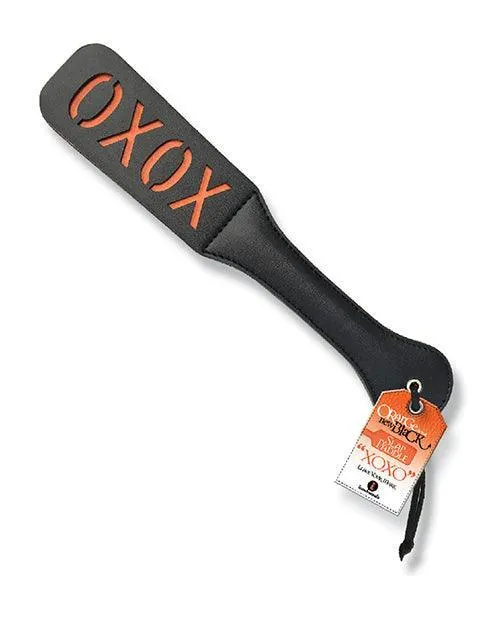 Icon Brands INC Anal The 9s Orange is the New Black Slap Paddle XOXO