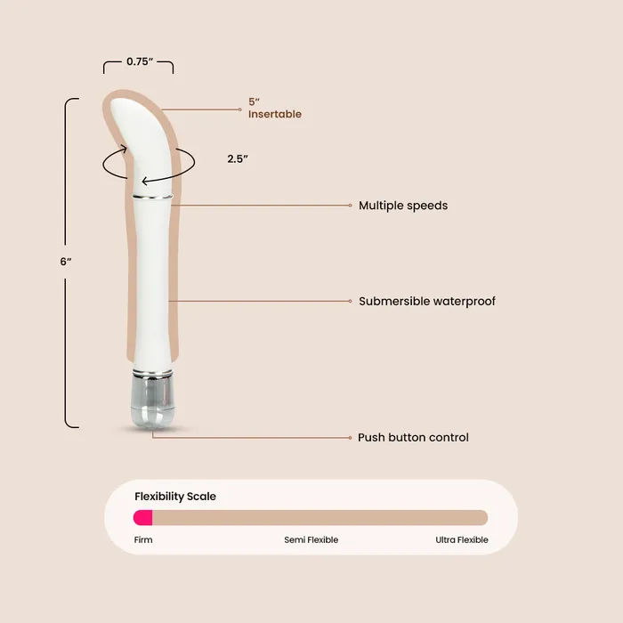 Lulu Satin Scoop multispeed gspot vibrator California Exotic Novelties LLC Female Sex Toys