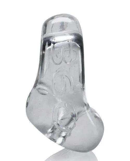 Male Sex Toys Blue Ox Designs LLCDba Oxballs Oxballs 360 Cock Ring Ballsling Clear