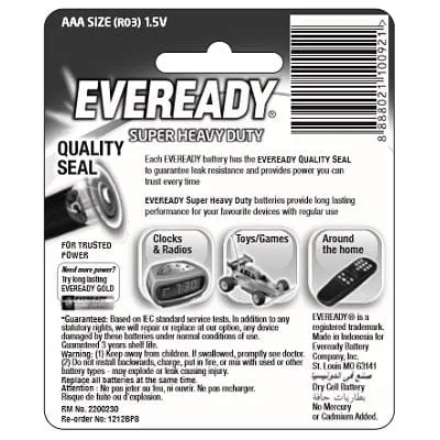 Male Sex Toys Eveready Eveready Super Heavy Duty M1215 AAA Battery Value Pack Male Sex Toys Eveready Eveready Super Heavy Duty M1215 AAA Battery Value Pack