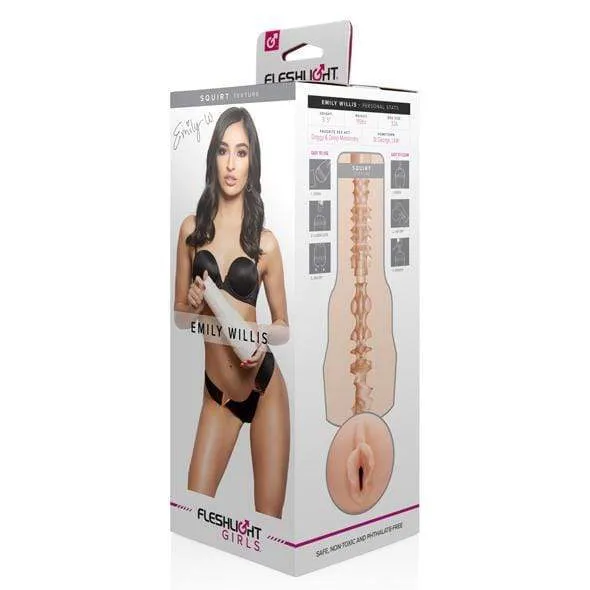 Male Sex Toys Fleshlight Fleshlight Fleshlight Girls Emily Willis Masturbator Squirt