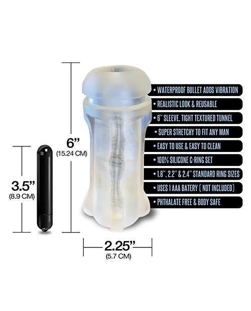 Mstr B8 Vibrating Ass Pack Kit Of 5 Clear Global Novelties LLC Anal