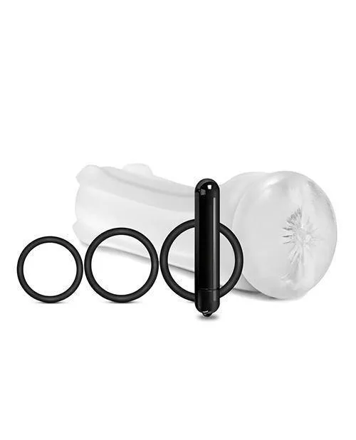 Mstr B8 Vibrating Ass Pack Kit Of 5 Clear Global Novelties LLC Anal
