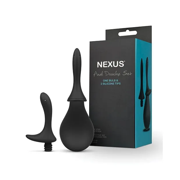 Nexus Anal Nexus Anal Douche Set Black