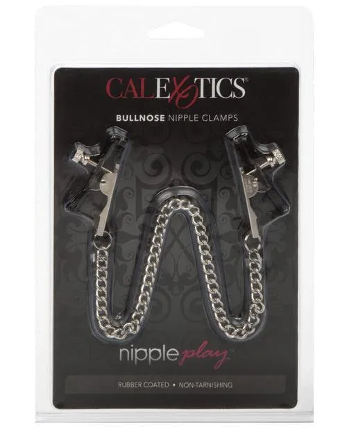 Nipple Play Bull Nose Nipple Jewelry Silver California Exotic Novelties Couples Nipple Play Bull Nose Nipple Jewelry Silver California Exotic Novelties Couples