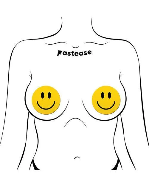Pastease Vibrators Pastease Premium Smiley Face Yellow OS