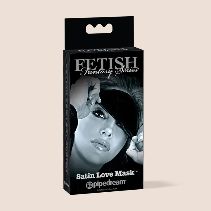 Pipedream Products Couples Fetish Fantasy Limited Edition Satin Love Mask elastic fabric strap