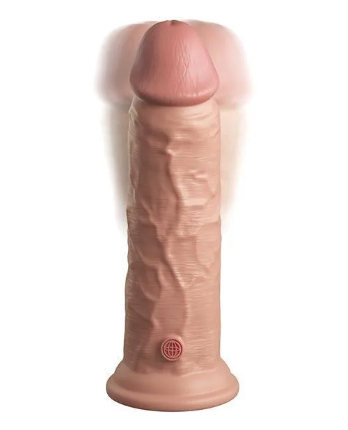 Pipedream Products King Cock Elite 8 Dual Density Vibrating Silicone Cock Female Sex Toys Pipedream Products King Cock Elite 8 Dual Density Vibrating Silicone Cock Female Sex Toys
