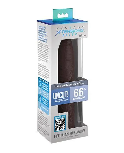 Pipedream Products Male Sex Toys Fantasy Xtensions Elite Uncut 7 Extension Sleeve Pipedream Products Male Sex Toys Fantasy Xtensions Elite Uncut 7 Extension Sleeve