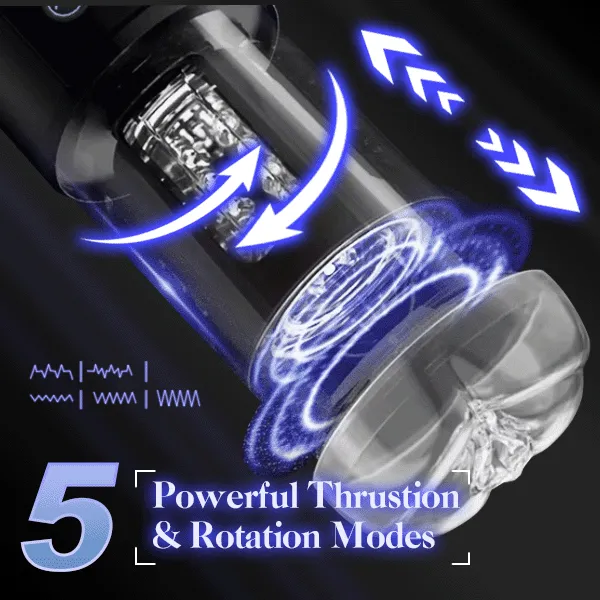 propinkup Adams 5 Sucking 5 Telescoping 10 Vibrating Oral Sex Eder Masturbation Cup Male Sex Toys
