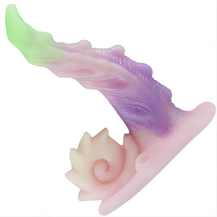 propinkup Female Sex Toys Monster Silicone Rainbow Dildo with Big Strong Suction Cup propinkup Female Sex Toys Monster Silicone Rainbow Dildo with Big Strong Suction Cup