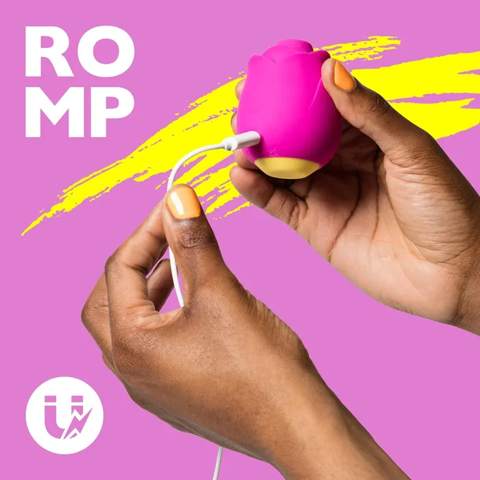 Romp Vibrators Romp Rose Clitoral Air Stimulator Pink