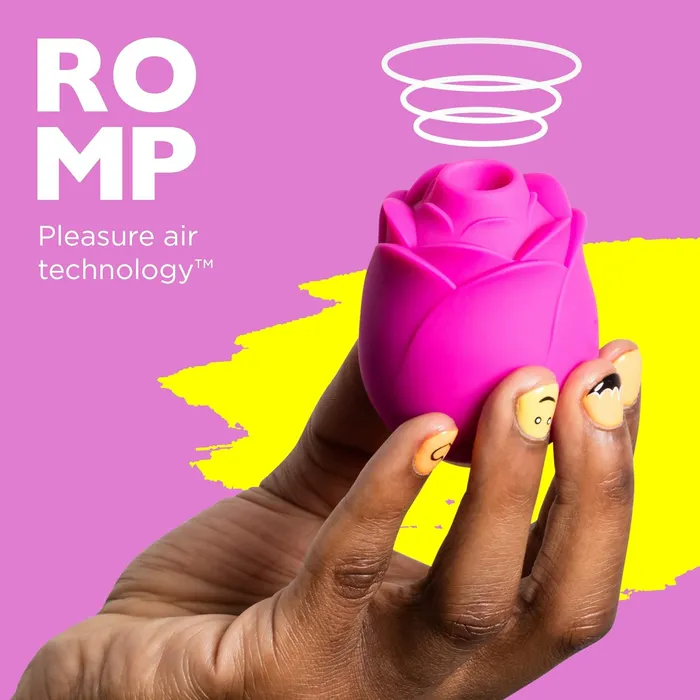 Romp Vibrators Romp Rose Clitoral Air Stimulator Pink