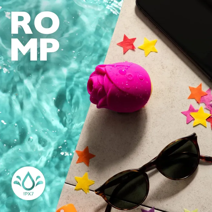 Romp Vibrators Romp Rose Clitoral Air Stimulator Pink